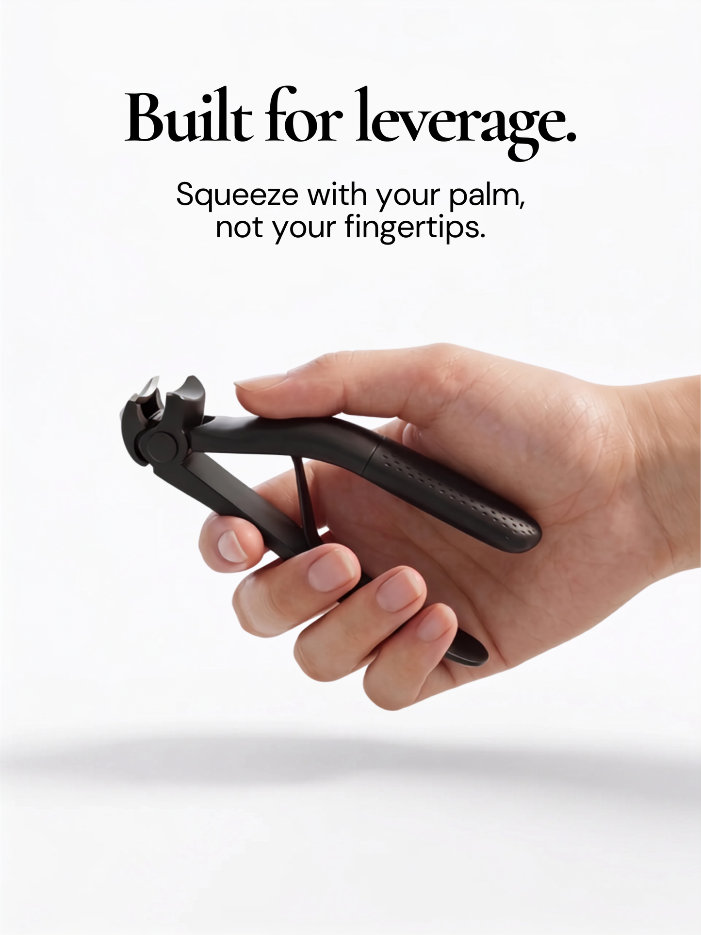 Arc Clipper™ Nail Clipper | Cuts Thick, Ridged Nails Cleanly