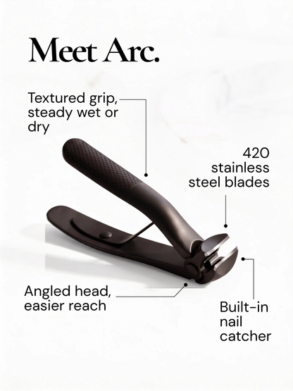 Arc Clipper™ Nail Clipper | Cuts Thick, Ridged Nails Cleanly