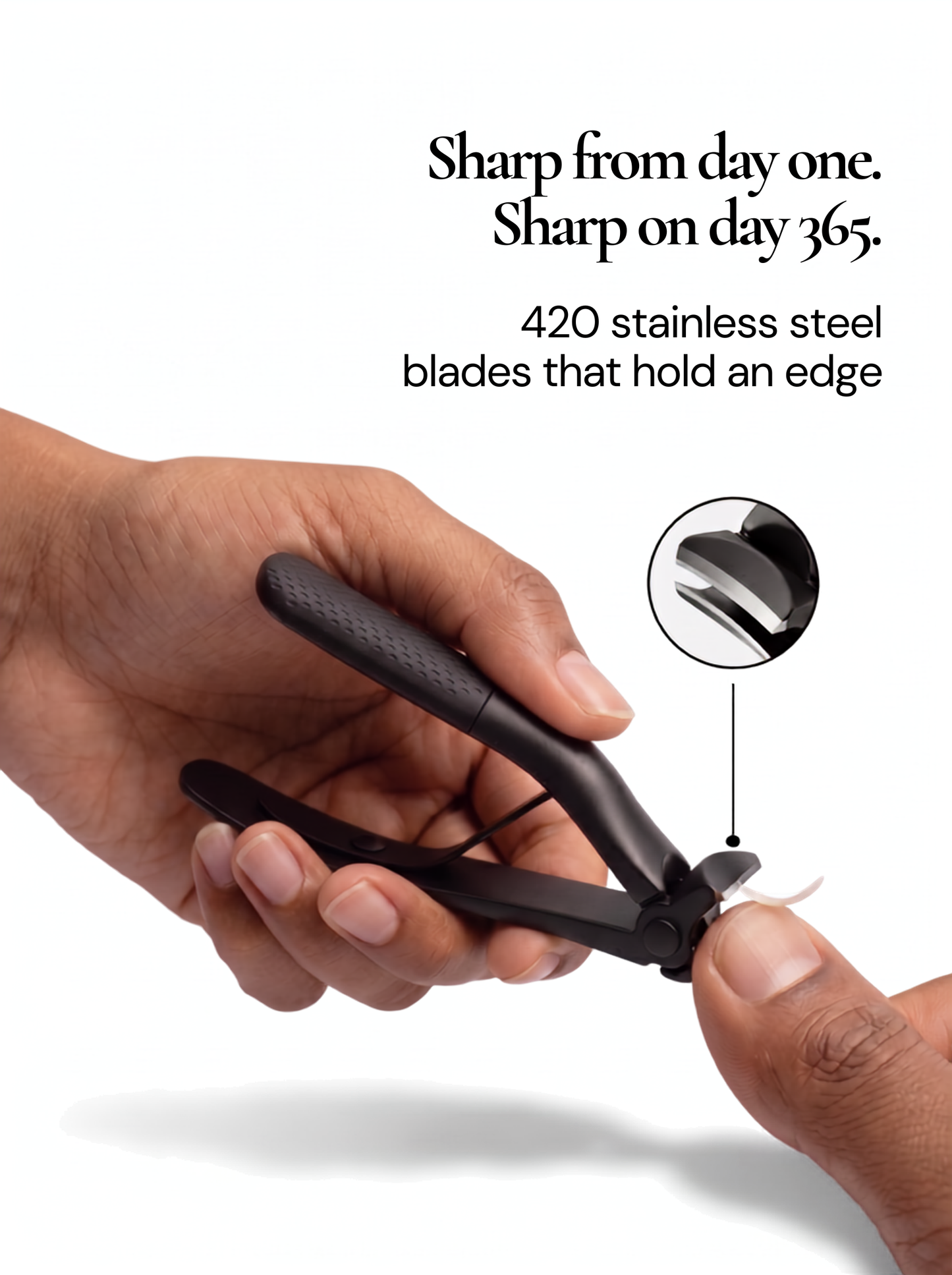 Arc Clipper™ Nail Clipper | Cuts Thick, Ridged Nails Cleanly